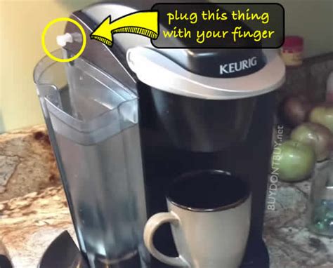 keurig water coming out of overflow|How to fix Keurig water coming out of spout in reservoir. Not